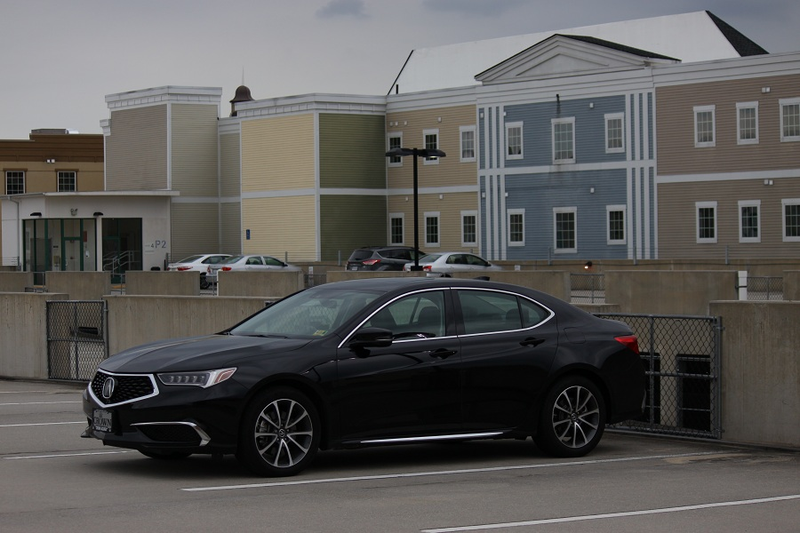 Top of the town. Or at least the parking deck.